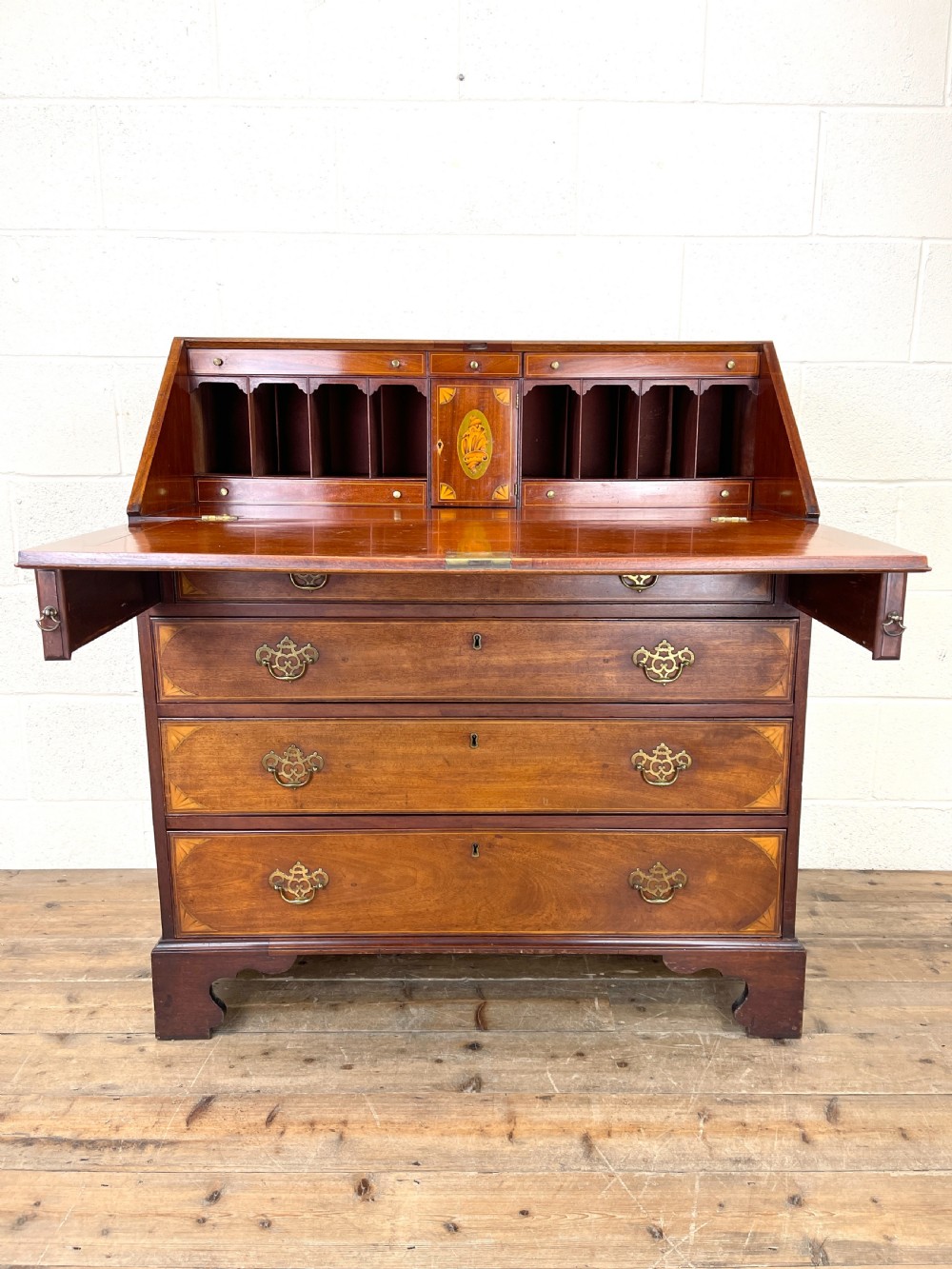 Antique Edwardian Bureau  View VI