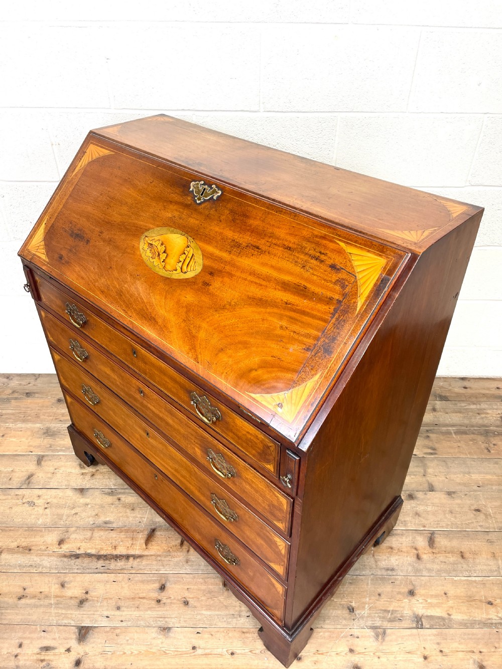 Antique Edwardian Bureau  View X