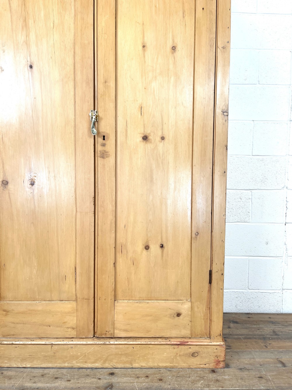 Victorian Antique Pine Wardrobe View II