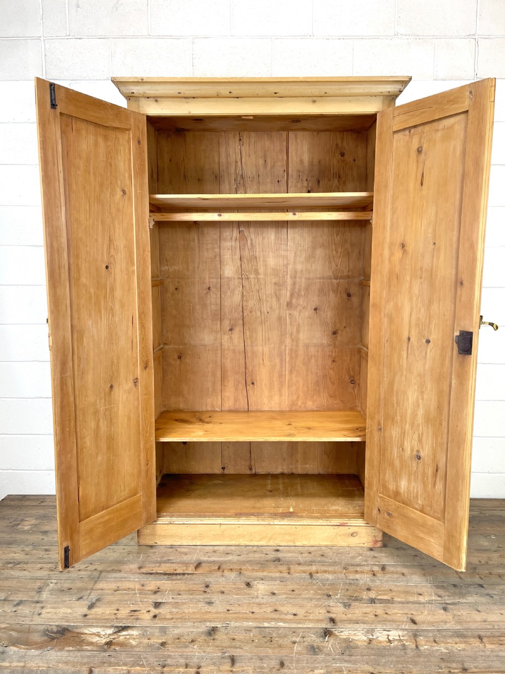 Victorian Antique Pine Wardrobe View IV