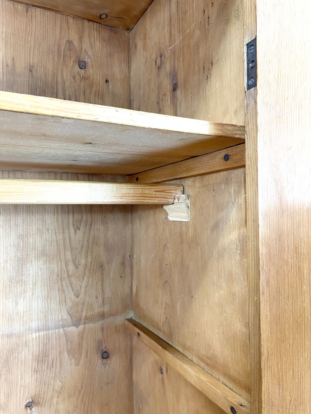Victorian Antique Pine Wardrobe View VII