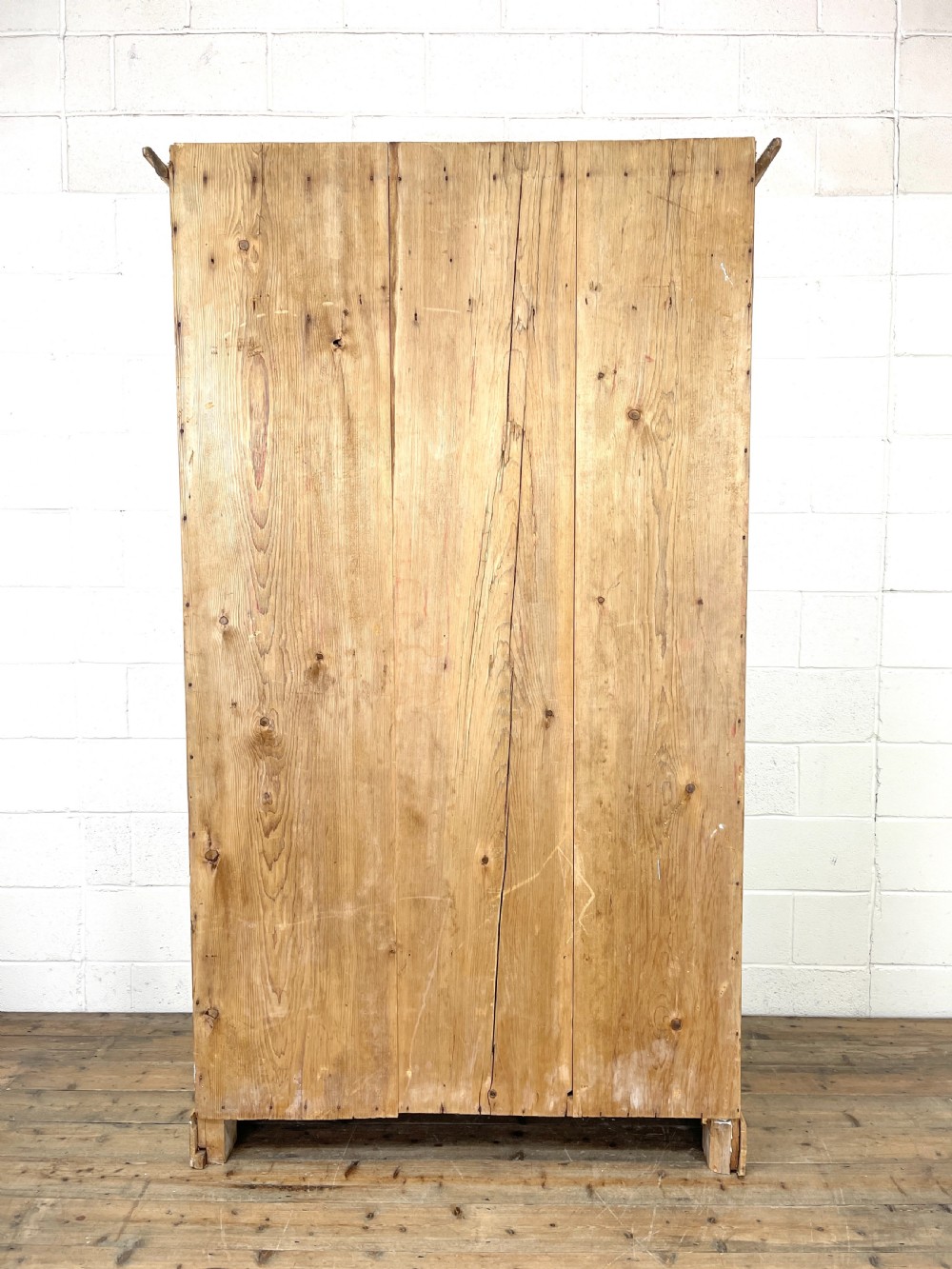 Victorian Antique Pine Wardrobe View IX