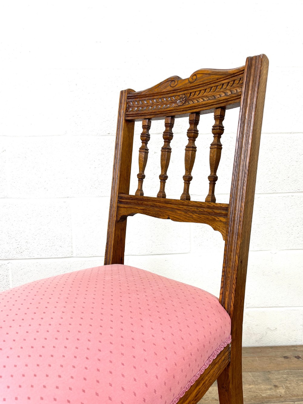 Set of Four Antique Dining Chairs View IX