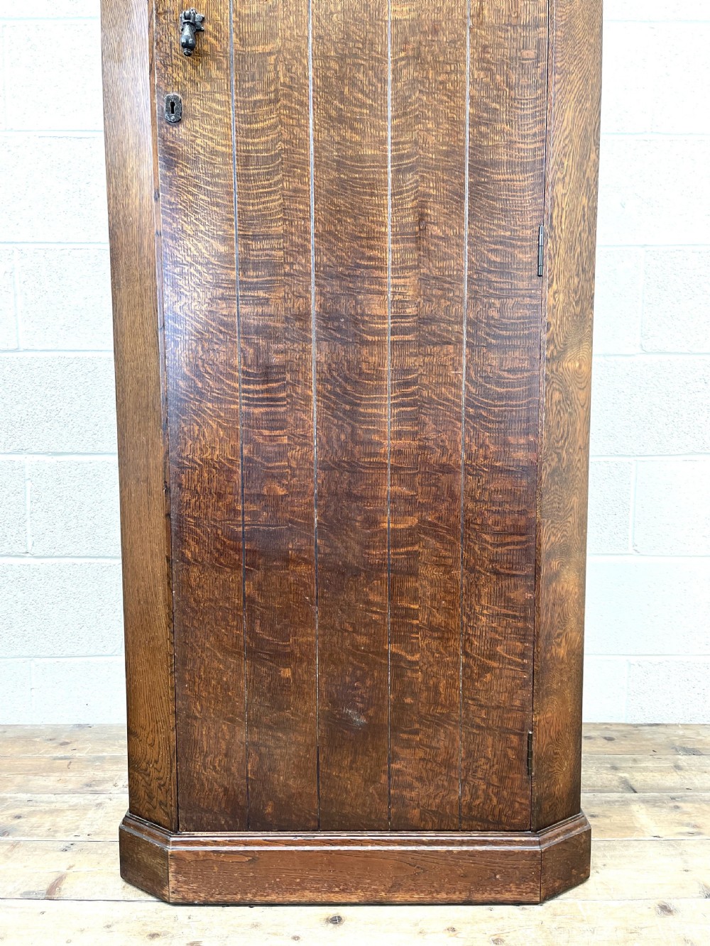 EARLY 20TH CENTURY ANTIQUE OAK HALL CUPBOARD View IV