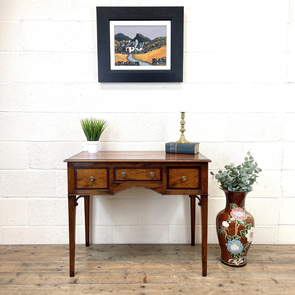 OAK AND MAHOGANY REPRODUCTION LOWBOY View VIII