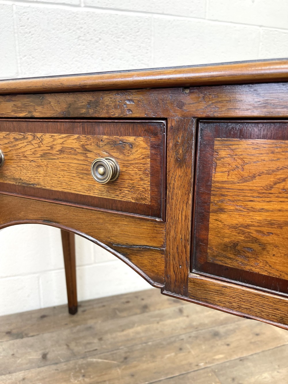 OAK AND MAHOGANY REPRODUCTION LOWBOY View VI