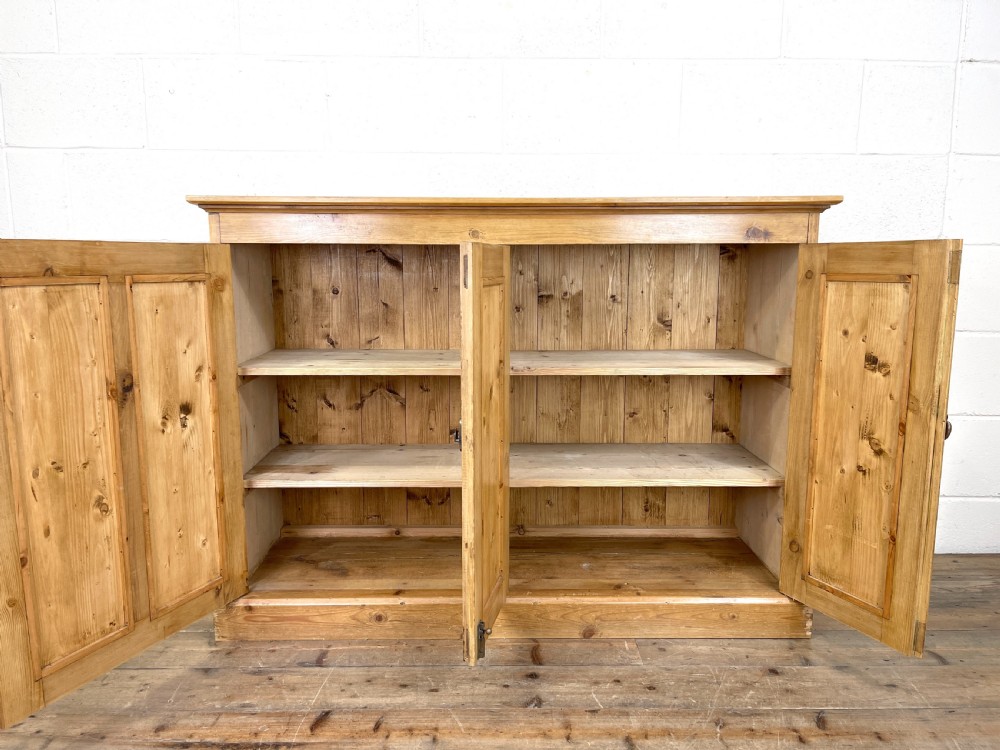 Antique Pine Sideboard View VI