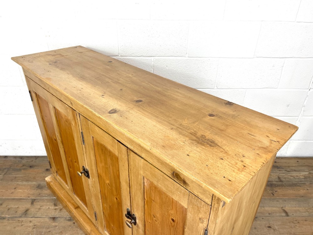 Antique Pine Sideboard View IX