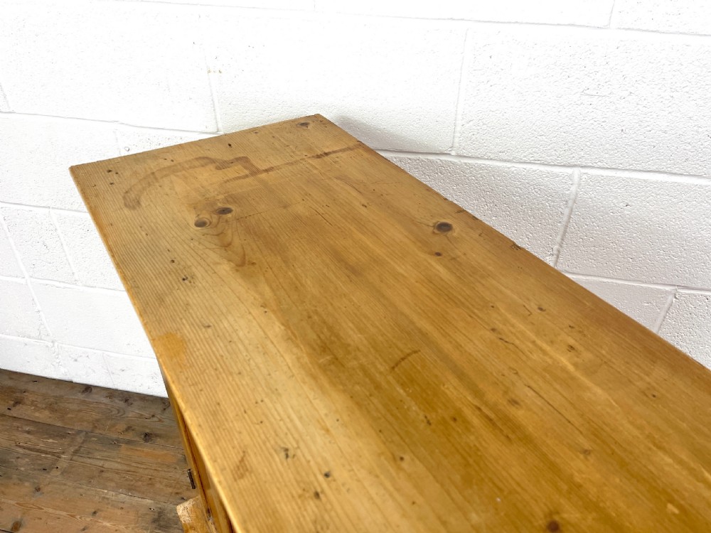 Antique Pine Sideboard View X