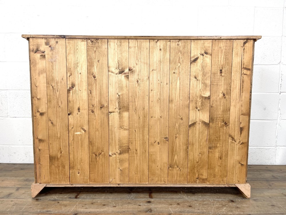 Antique Pine Sideboard View XI