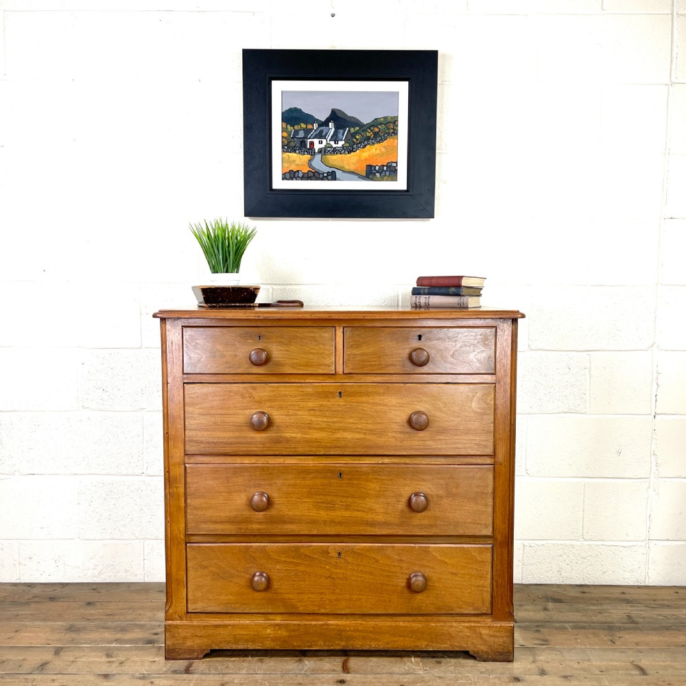 Antique Mahogany Chest of Drawers View II