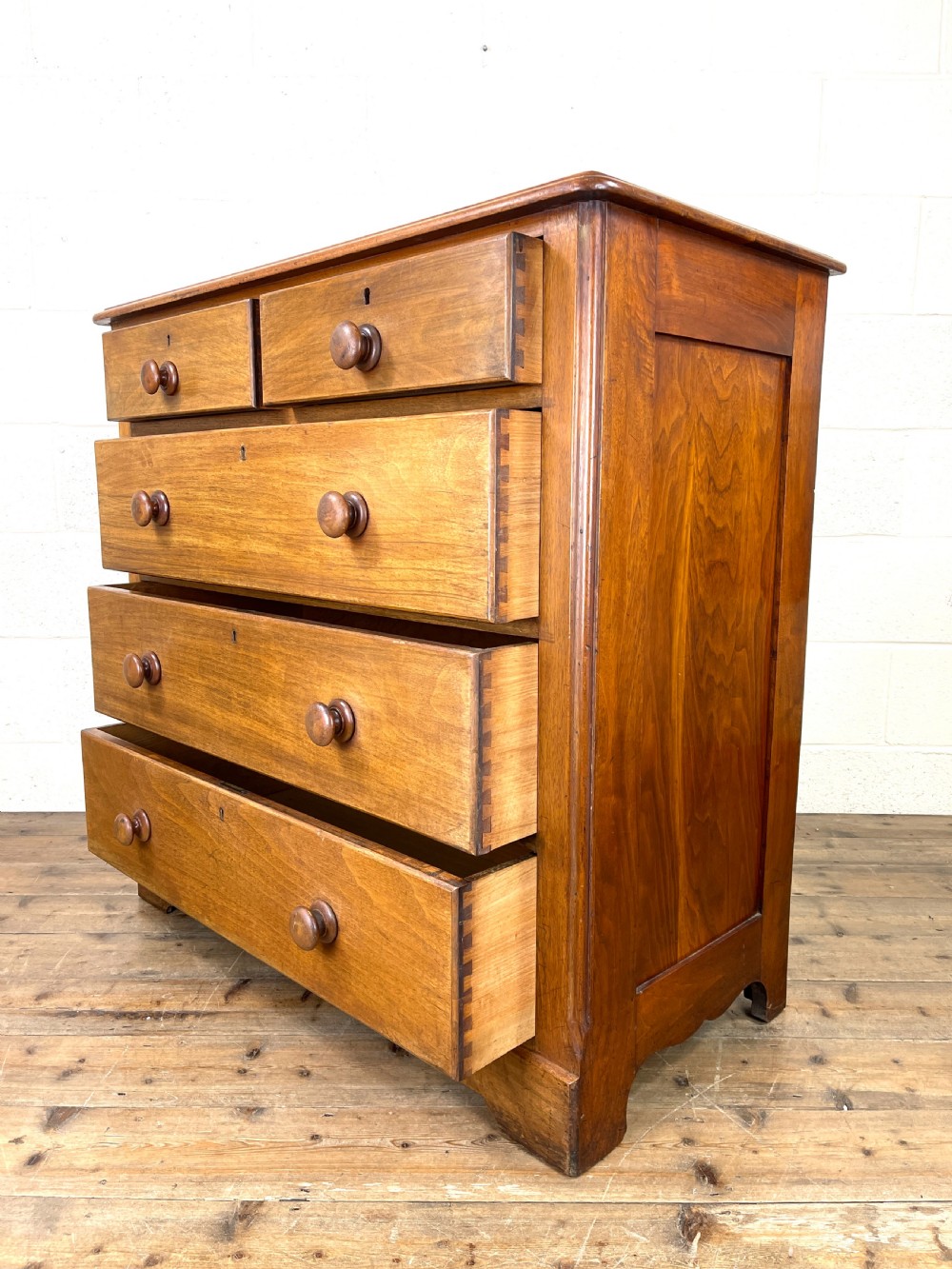 Antique Mahogany Chest of Drawers View IX