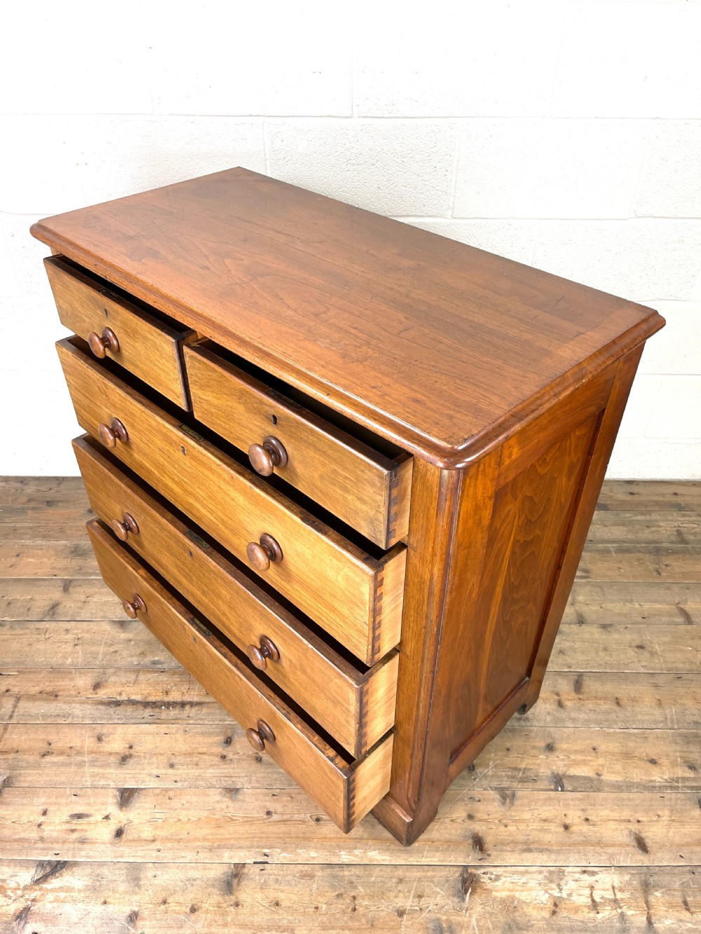Antique Mahogany Chest of Drawers View XI
