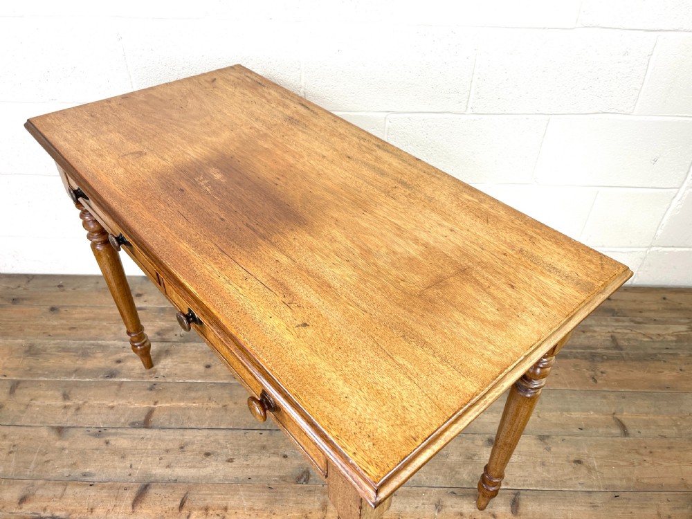 Antique Mahogany Side Table  View VI