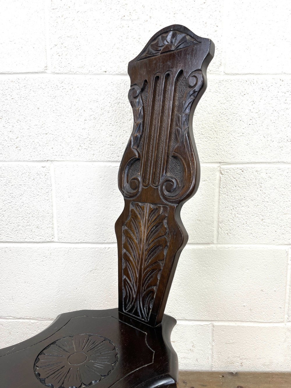 Welsh Oak Spinning Chair View III