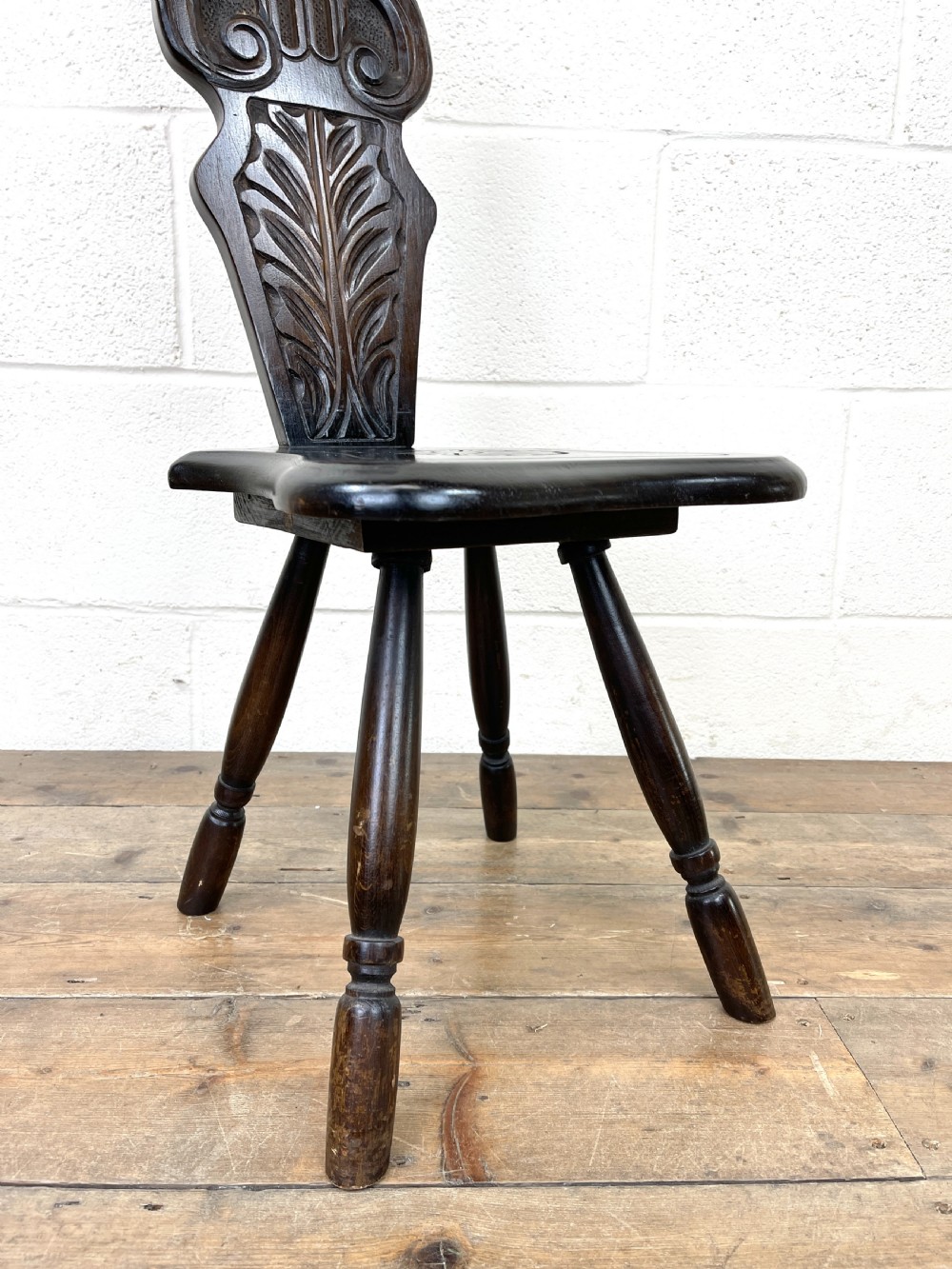 Welsh Oak Spinning Chair View VI