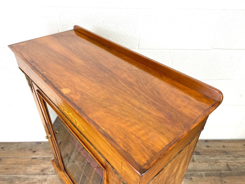 Antique Walnut Pier Cabinet View VIII