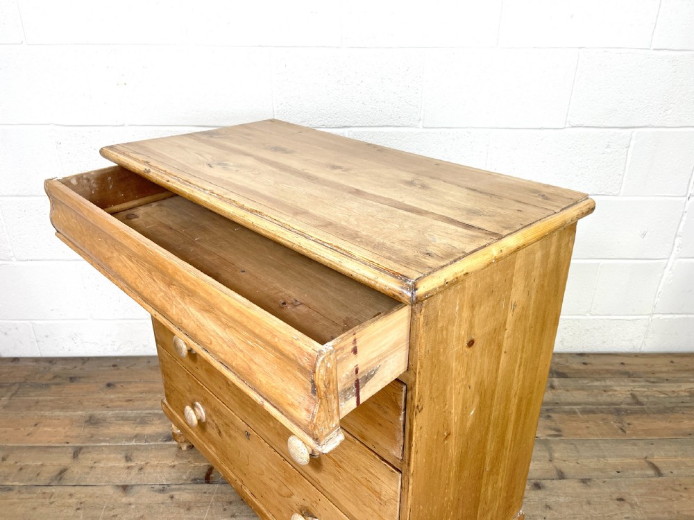 Antique Pine Chest of Drawers View VII
