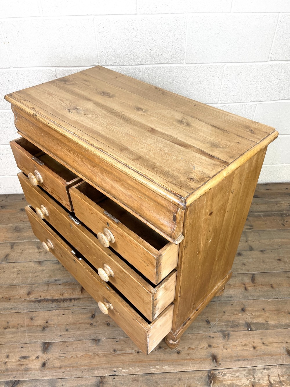 Antique Pine Chest of Drawers View IX