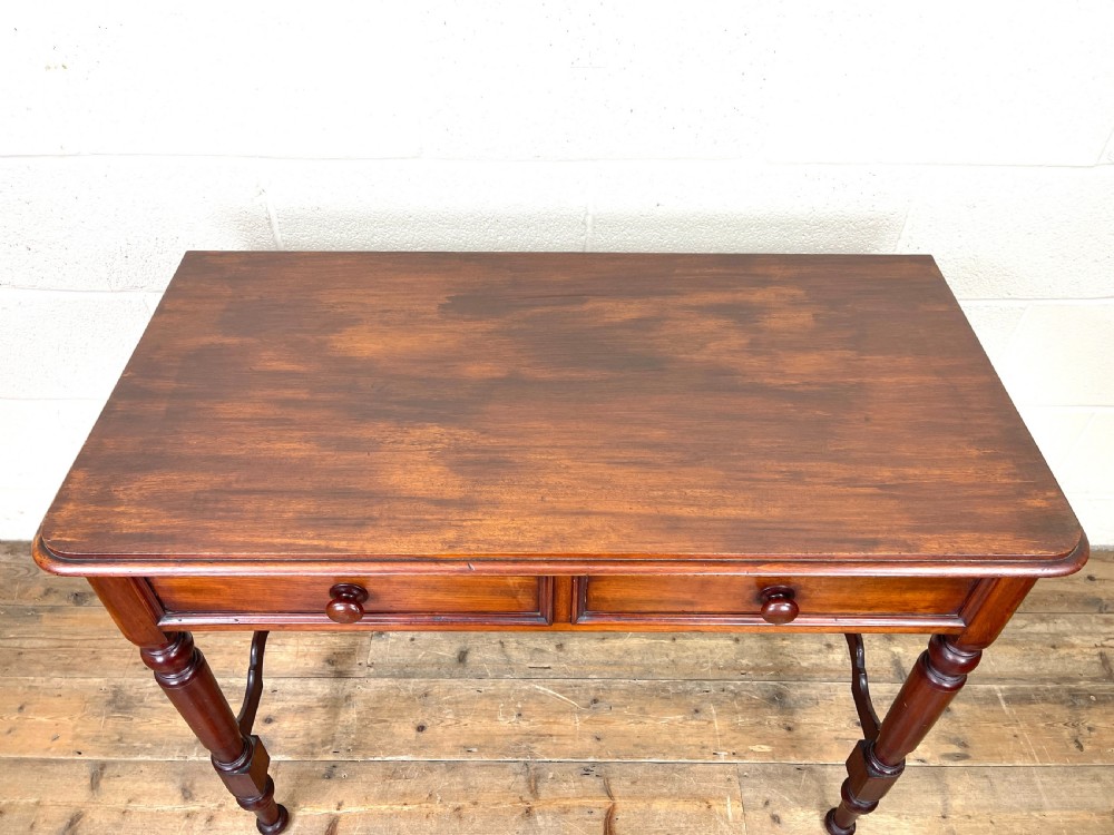 Antique Mahogany Side Table View II