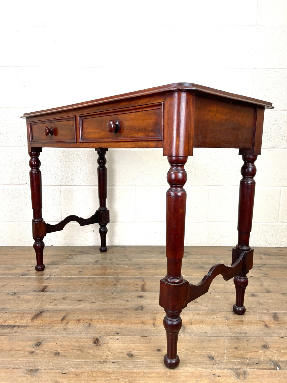 Antique Mahogany Side Table View V