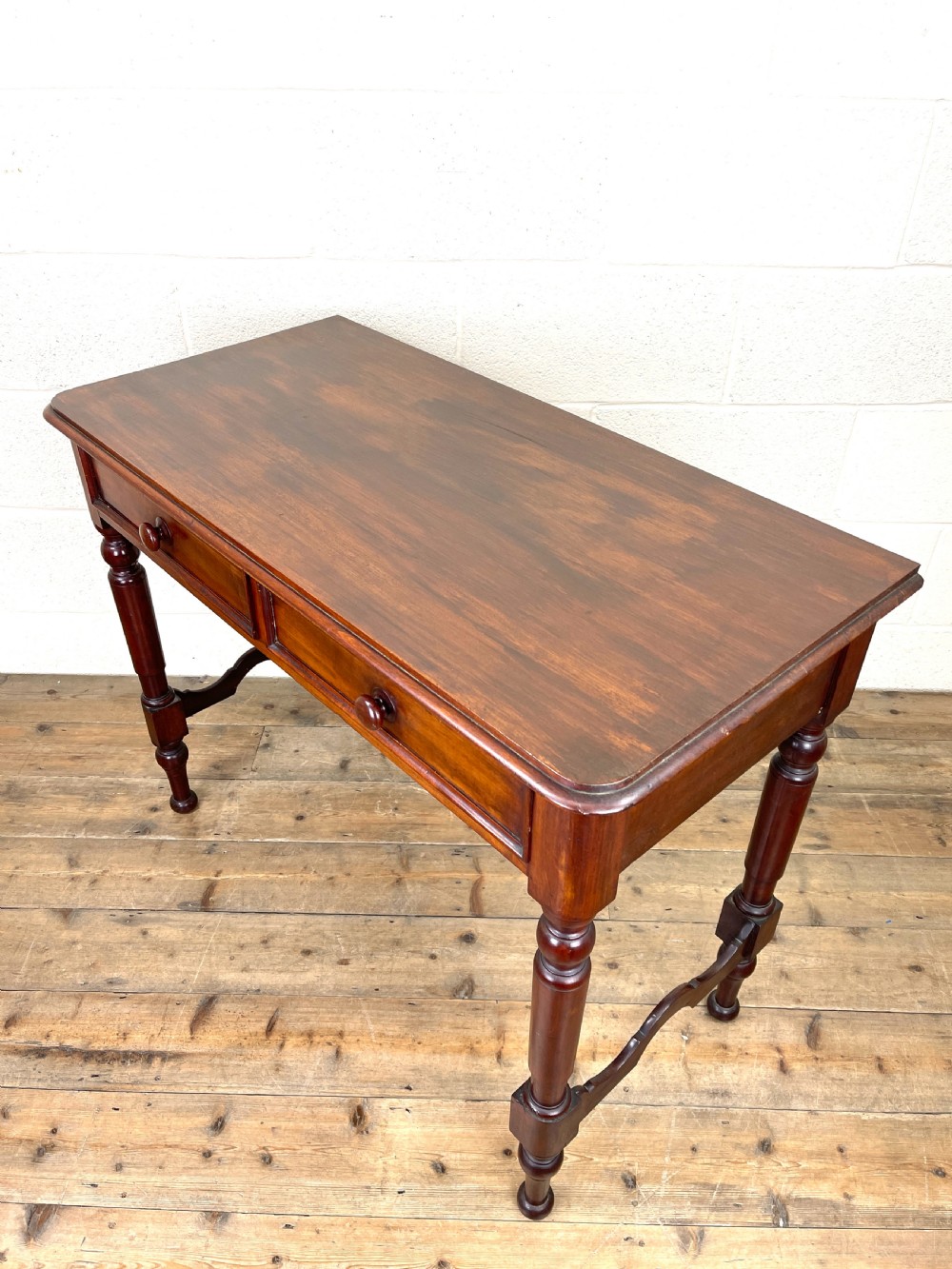 Antique Mahogany Side Table View VI