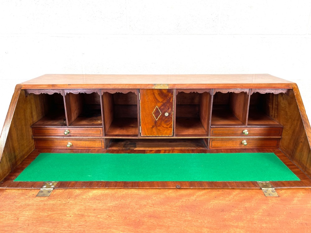 Antique Satin Birch Bureau View V