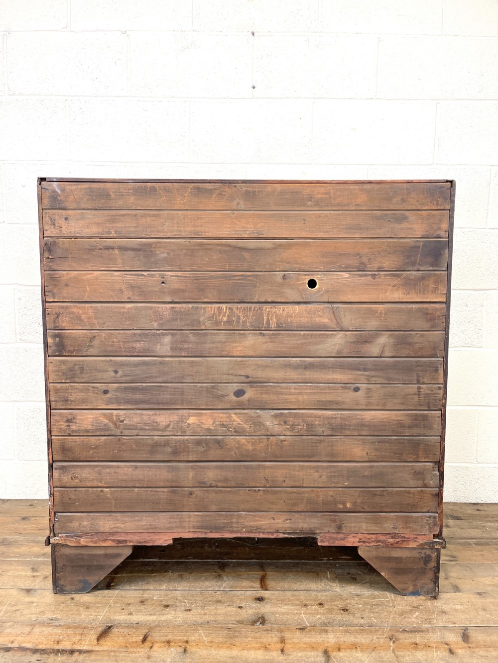 Antique Satin Birch Bureau View XII