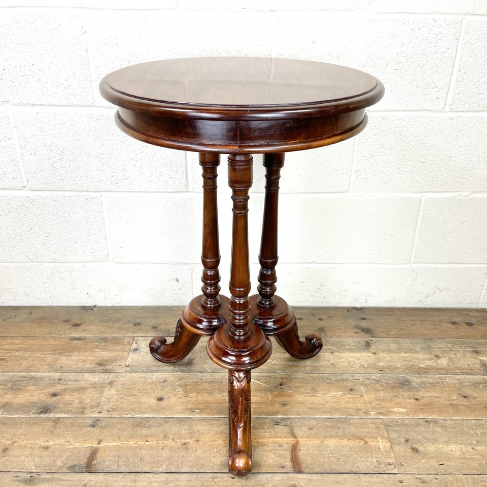 Antique Mahogany Wine Table