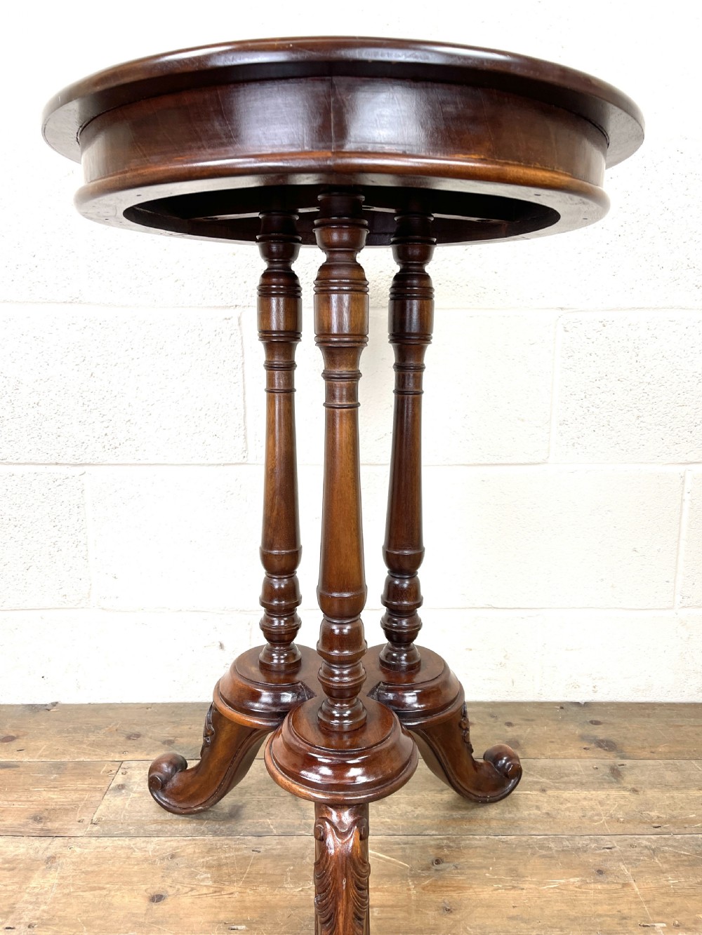 Antique Mahogany Wine Table View IV