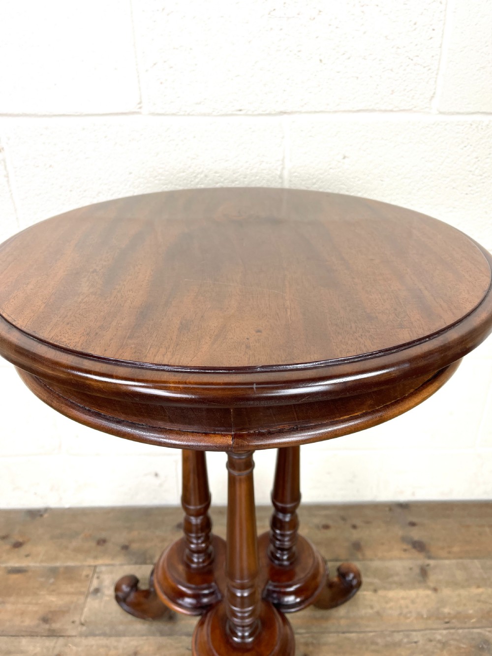 Antique Mahogany Wine Table View VII