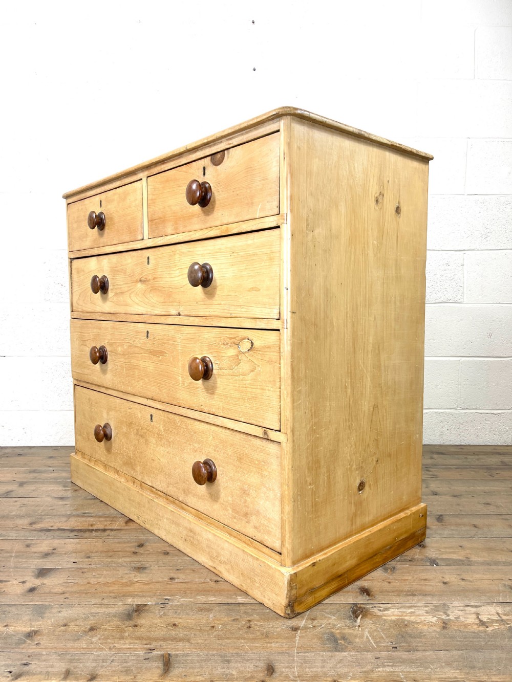 Antique Pine Chest of Drawers View V