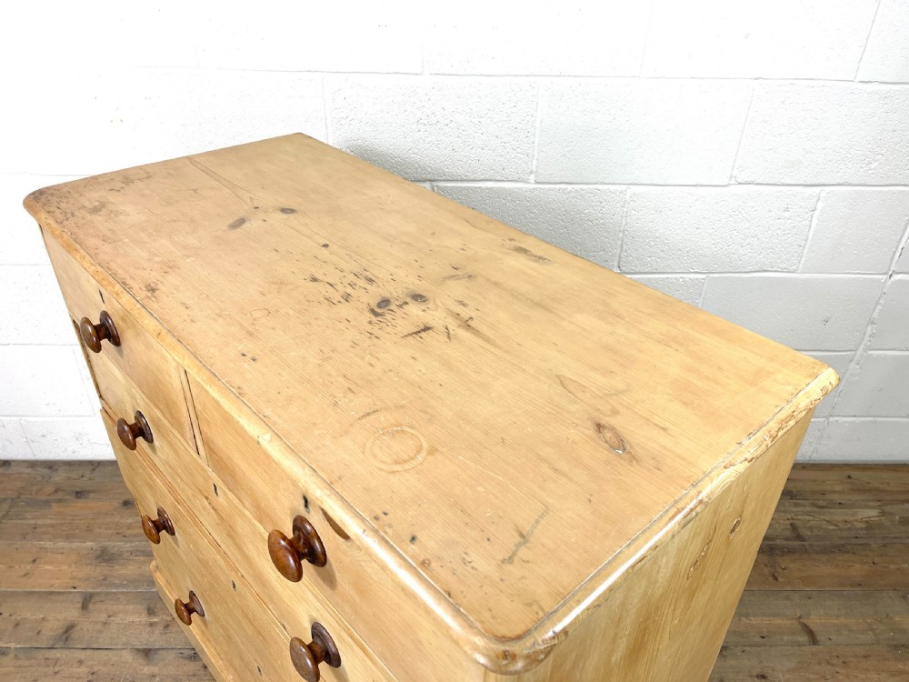 Antique Pine Chest of Drawers View VI