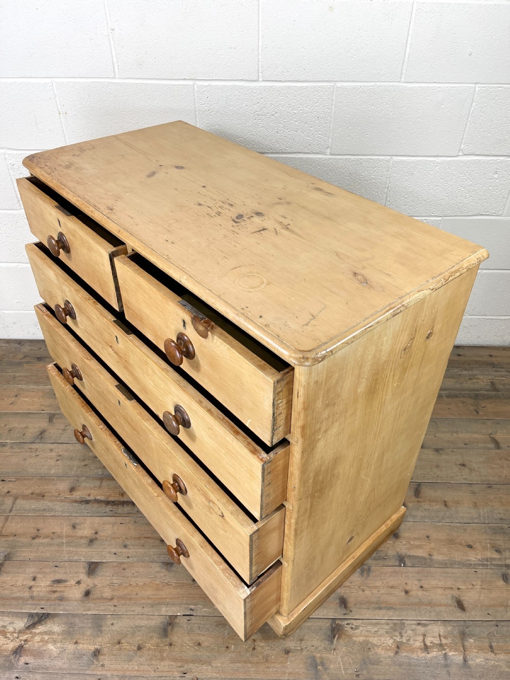 Antique Pine Chest of Drawers View VIII