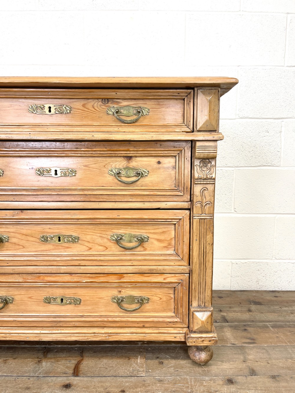 French Pine Chest of Drawers  View IV