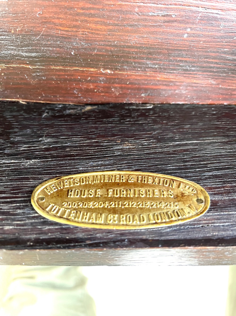 Craved Oak Side Table  View VII
