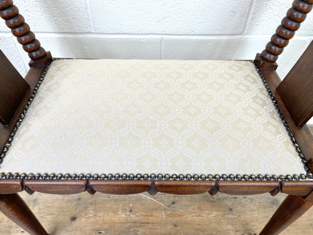 Antique Oak Window Seat  View VI