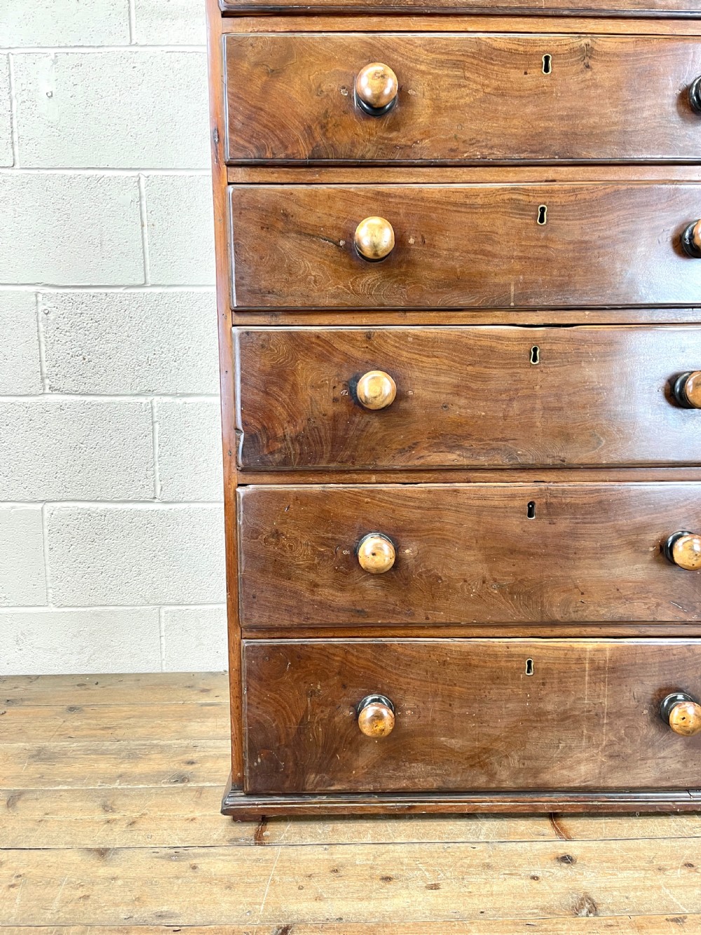 Antique Mahogany Chest of Drawers View IV