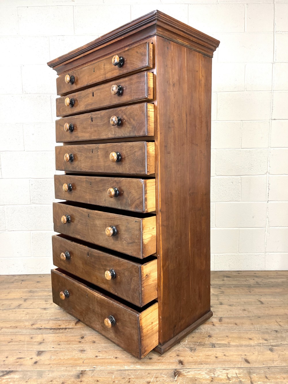 Antique Mahogany Chest of Drawers View VIII