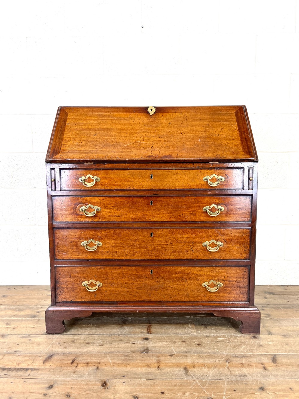 Antique Mahogany Bureau View II