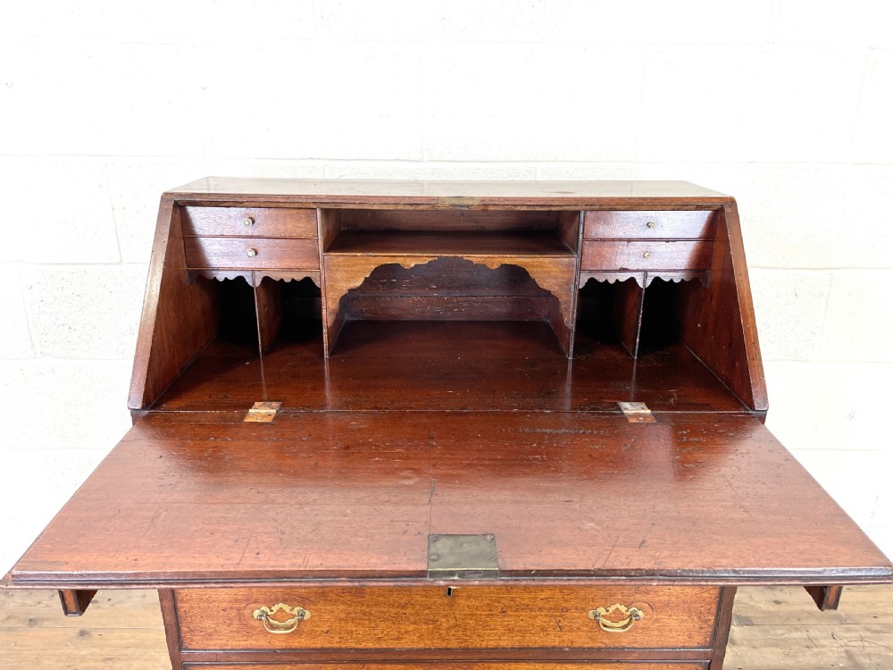 Antique Mahogany Bureau View V