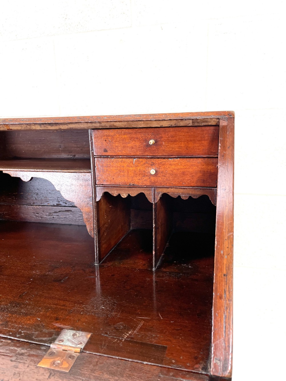 Antique Mahogany Bureau View VI