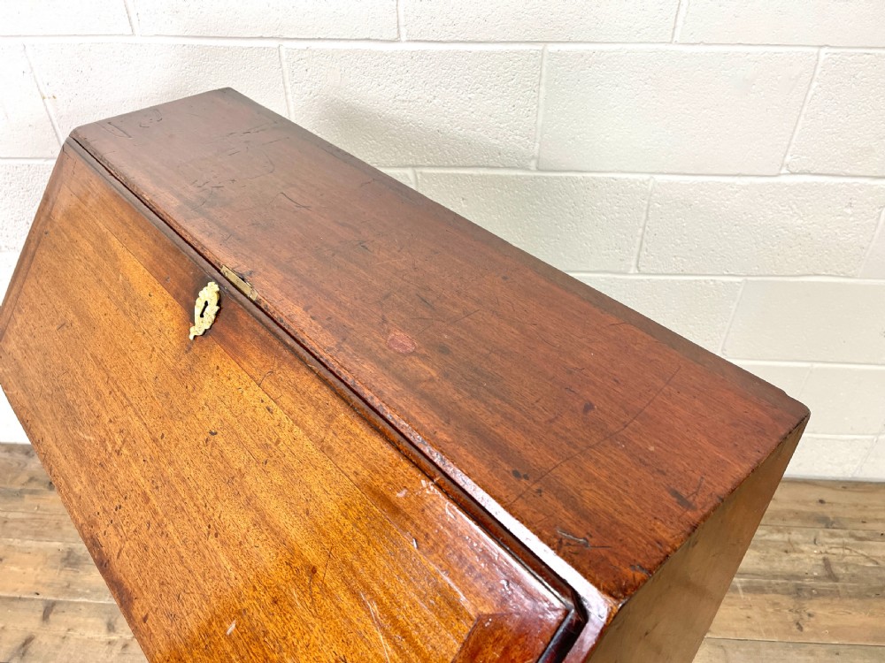 Antique Mahogany Bureau View IX