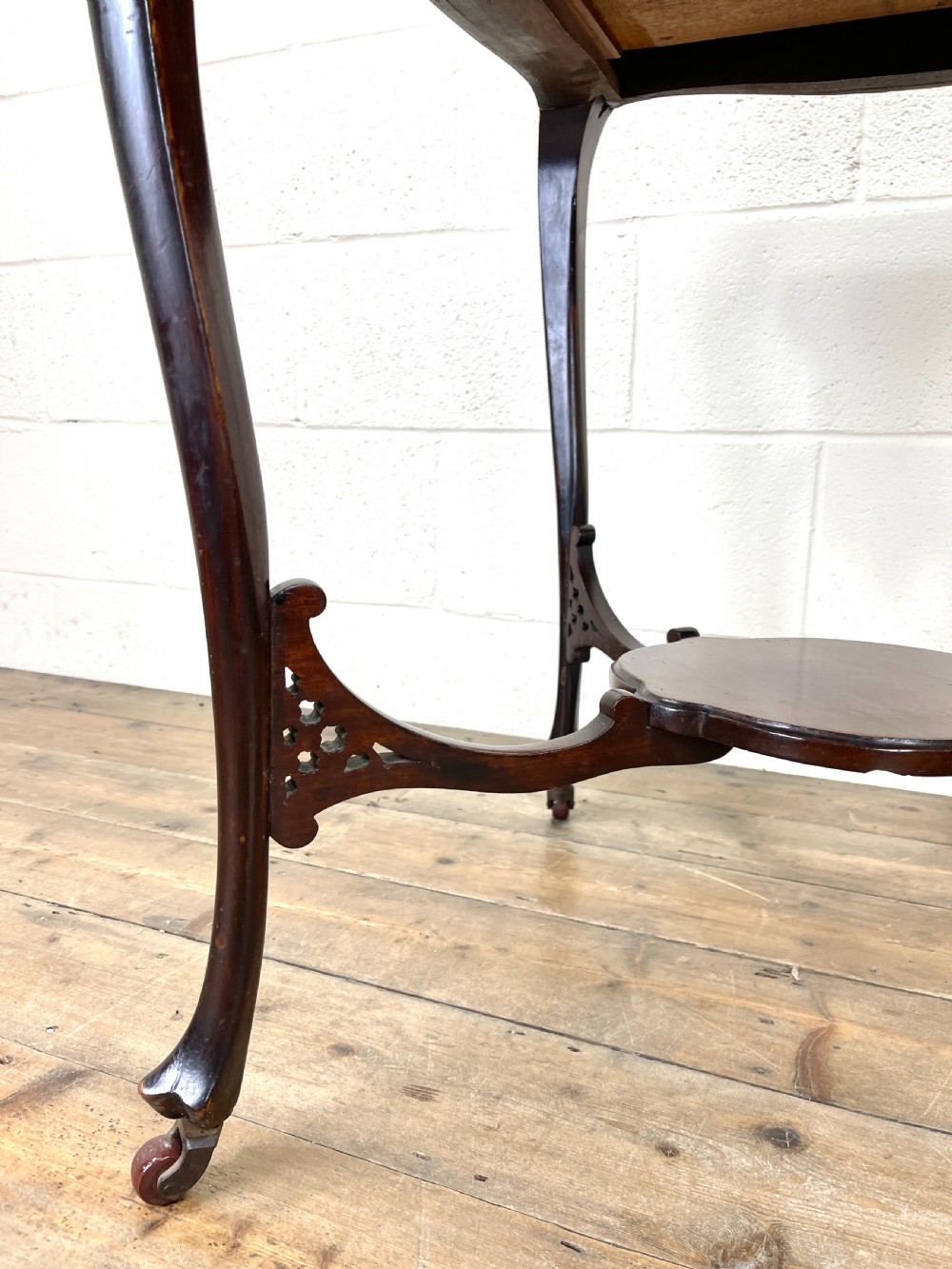Antique Mahogany Games Table   View VIII