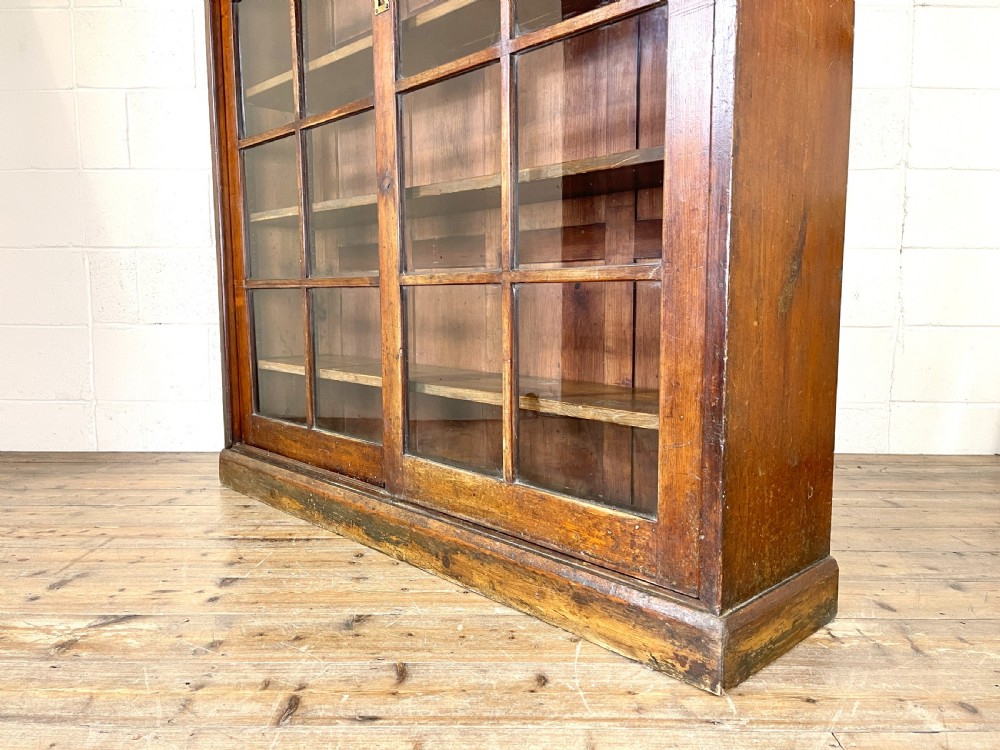 Glazed Antique Bookcase View VI