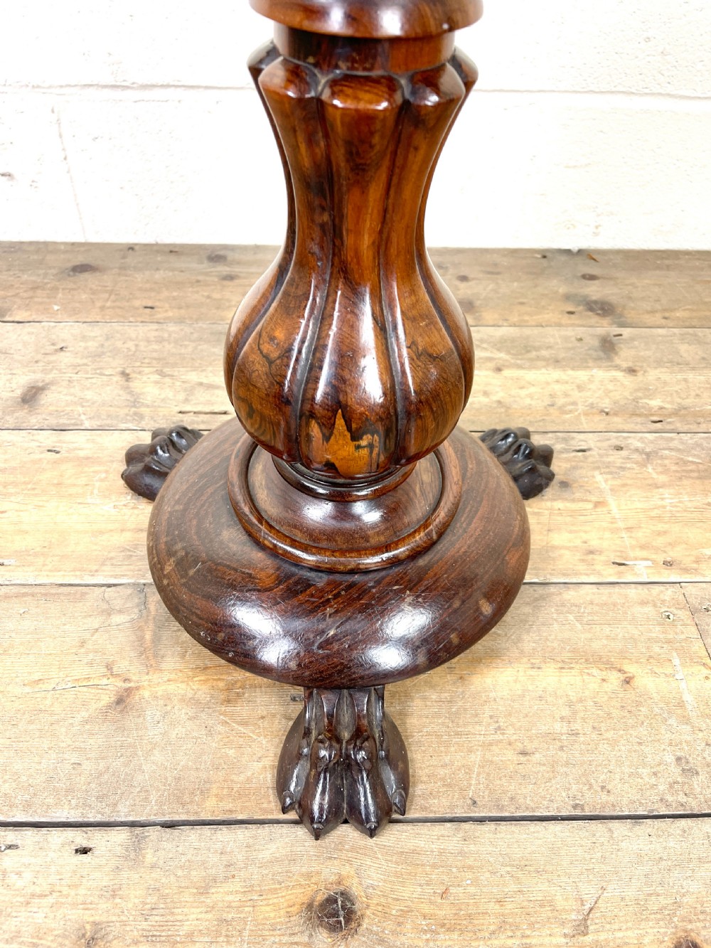 Antique Rosewood Piano Stool View III