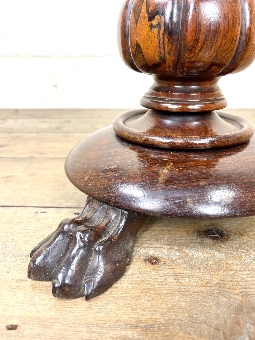 Antique Rosewood Piano Stool View VI