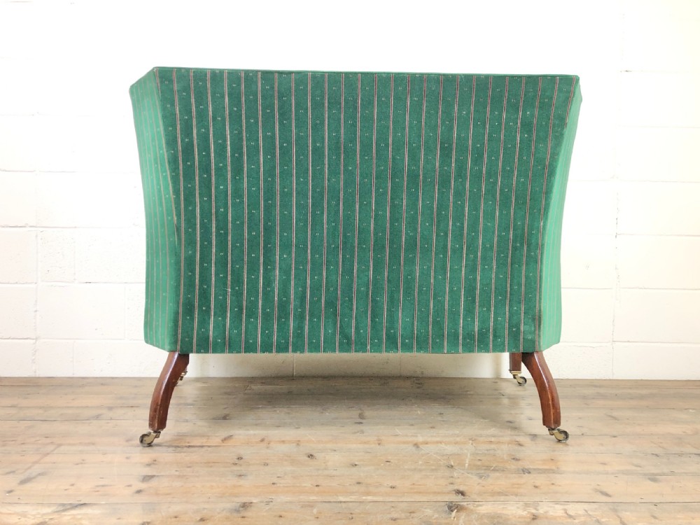 ANTIQUE UPHOLSTERED SOFA IN GEORGIAN STYLE View IX