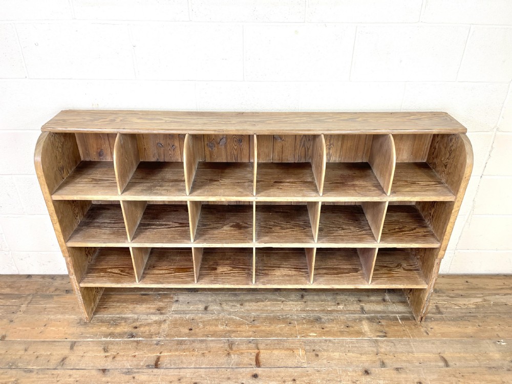 Antique 20th Century School Shoe Rack  View II