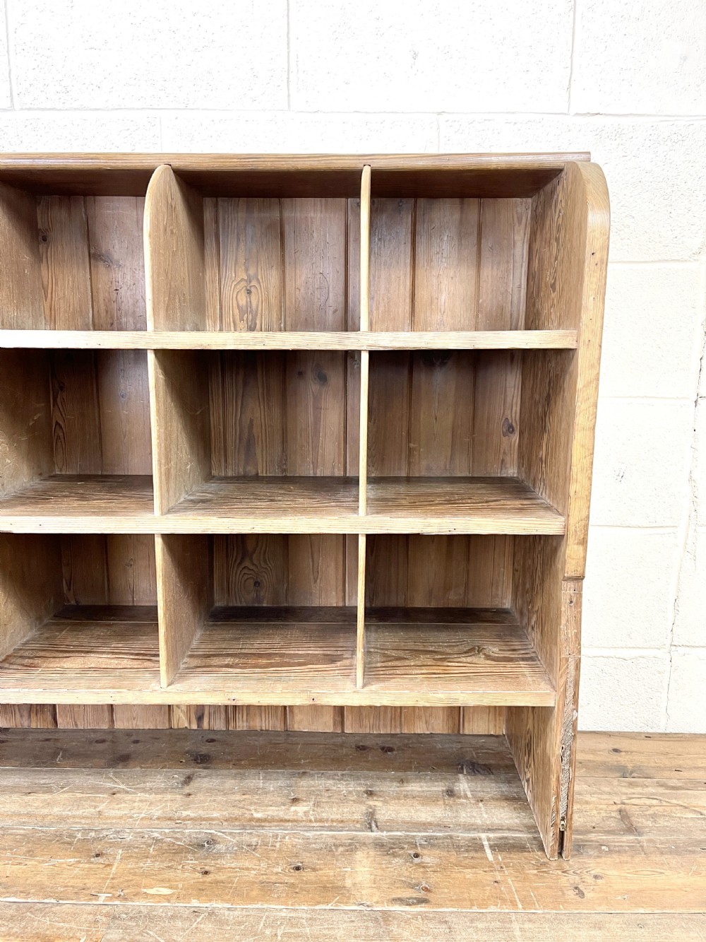 Antique 20th Century School Shoe Rack  View III